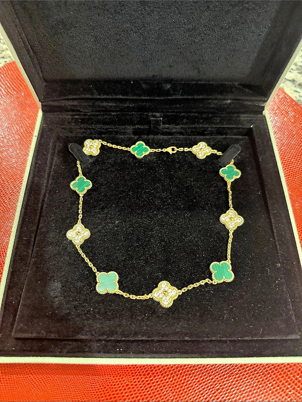 Clover 🍀 necklace 10 Motifs Alhambra-Style Necklace